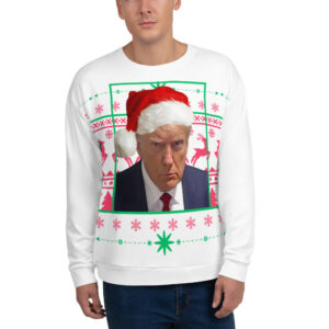 Trump Mugshot Ugly Sweater