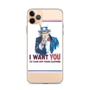 I Want You iPhone Case